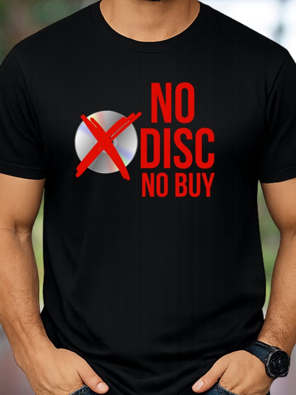 No Disk No Buy Unisex T-Shirt
